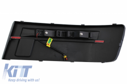 Próstheto Aerotomí Emprós Profulaktíras me LED Proboleís Hméras (DRL) katállhlo gia VW Transporter Multivan Caravelle T5 T5.1 Ananéosh (2010-2015) kai Emprós chorís emblímata Grília Schediasmós-image-6051943