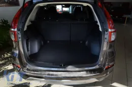 Protecteur de pare-chocs arrière Avisa adapté pour Honda CR-V 2015-2018, chrome-image-6129470