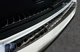 Protecteur de pare-chocs arrière Avisa adapté pour BMW X3 G01 2017-2021, après 2021, laqué noir-image-6129711