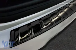 Protecteur de pare-chocs arrière Avisa adapté pour BMW X3 G01 2017-2021, après 2021, laqué noir-image-6129713