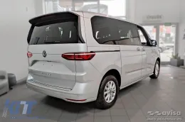 Protecteur de pare-chocs arrière Avisa adapté pour Volkswagen T7 Multivan après 2022, chrome-image-6211776