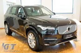 Protecteur de pare-chocs arrière Avisa adapté pour Volvo XC90 après 2015, laqué noir-image-6211855