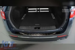 Protecteur de pare-chocs arrière Avisa adapté pour Kia Optima wagon 2016-2018, après 2018, laqué noir-image-6211863