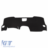 Protective Dashboard Cover suitable for Toyota Yaris 2020 - Fabric Black