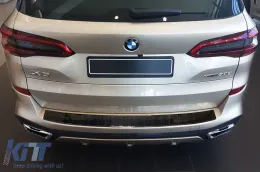 Protector Avisa adecuado para el parachoques trasero del BMW X5 G05 después de 2018 con paquete M, carbono-image-6129781