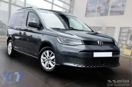 Protector Avisa reforzado adecuado para el parachoques trasero de Volkswagen Caddy después de 2020, cromo-image-6212045