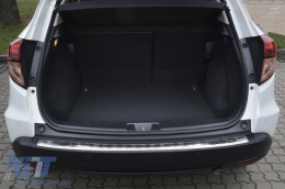 Protector de parachoques trasero Avisa adecuado para Honda HR-V 2015-2021, cromo-image-6129476