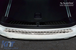 Protector de parachoques trasero Avisa adecuado para parachoques estándar BMW X3 G01 2017-2021, después de 2021, cromo-image-6129504