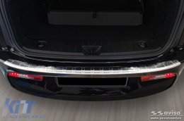 Protector de parachoques trasero Avisa adecuado para BMW i3 después de 2017, cromo-image-6129554
