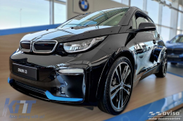 Protector de parachoques trasero Avisa adecuado para BMW i3 después de 2017, cromo-image-6129557