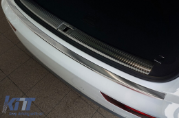 Protector de parachoques trasero Avisa adecuado para Audi Q5 2016-2020, después de 2020, cromo-image-6129568