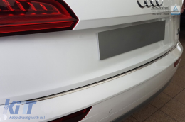 Protector de parachoques trasero Avisa adecuado para Audi Q5 2016-2020, después de 2020, cromo-image-6129570