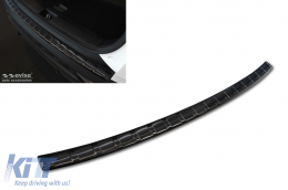 image-40-Protector de parachoques trasero Avisa adecuado para Hyundai Tucson después de 2020, lacado en negro
