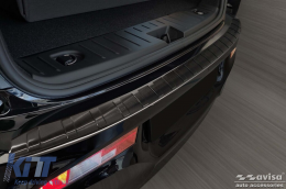 Protector de parachoques trasero Avisa adecuado para BMW i3 después de 2017, lacado en negro-image-6129690