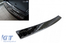 image-57-Protector de parachoques trasero Avisa adecuado para Audi Q5 2008-2012, SQ5 después de 2013, lacado en negro