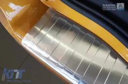 Protector de parachoques trasero Avisa adecuado para Renault Scenic después de 2016, cromo-image-6211730