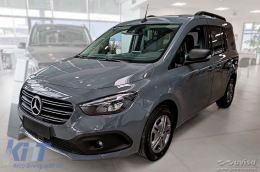 Protector de parachoques trasero Avisa adecuado para Mercedes Citan W420 después de 2021, cromo-image-6211768