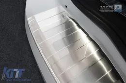 Protector de parachoques trasero Avisa adecuado para Renault Megane Grandtourer 2016-2020, después de 2020, cromo-image-6211804
