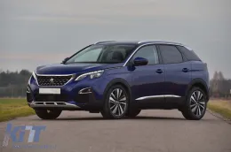 Protector de parachoques trasero Avisa adecuado para Peugeot 3008 después de 2016, cromo-image-6211821