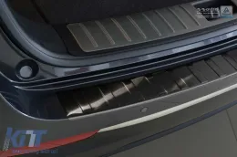 Protector de parachoques trasero Avisa adecuado para Kia Optima wagon 2016-2018, después de 2018, lacado negro-image-6211866