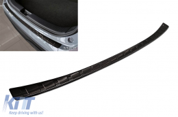 image-0-Protector de parachoques trasero Avisa adecuado para Nissan Qashqai después de 2021, lacado negro