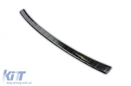 Protector de parachoques trasero Avisa adecuado para Nissan Qashqai 2017-2021, lacado en negro-image-6211929