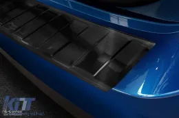 Protector de parachoques trasero Avisa adecuado para Skoda Kamiq después de 2019, lacado en negro-image-6211956