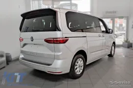 Protector de parachoques trasero Avisa adecuado para Volkswagen T7 Multivan después de 2022, lacado en negro-image-6211990