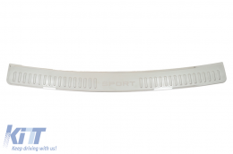 Protector parachoques Placa aluminio para Sport L320 Tailgate Boot Trim 05-13-image-6020791