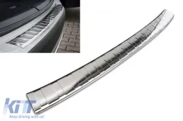 image-3-Protezione paraurti posteriore Avisa adatta per BMW X1 F48 2015-2021, cromo