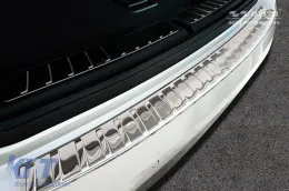 Protezione paraurti posteriore Avisa adatta per paraurti standard BMW X3 G01 2017-2021, dopo il 2021, cromo-image-6129502