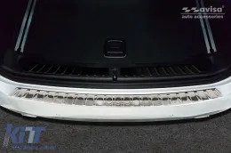 Protezione paraurti posteriore Avisa adatta per paraurti standard BMW X3 G01 2017-2021, dopo il 2021, cromo-image-6129504