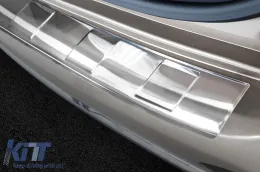 Protezione paraurti posteriore Avisa adatta per Kia Sportage 2018-2021, cromo-image-6129536