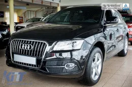Protezione paraurti posteriore Avisa adatta per Audi Q5 2008-2016, SQ5 dopo il 2013, cromo-image-6129658