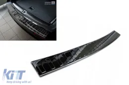 image-57-Protezione paraurti posteriore Avisa adatta per Audi Q5 2008-2012, SQ5 dopo il 2013, verniciato nero