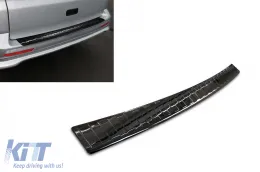 image-12-Protezione paraurti posteriore Avisa adatta per Volkswagen Transporter T5 Multivan, Caravelle 2003-2015 con due porte posteriori e bagagliaio ad apertura verticale, Transporter T6 2015-2019, dopo il 2