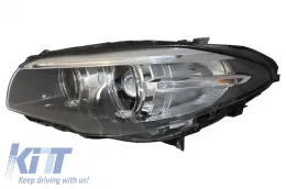 Provoleís Angel Eyes LED Bi-Xenon gia BMW Seirá 5 F10 F11 2011-2013 Mávroi-image-6027083