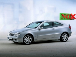 Provoleís gia Mercedes C-Class W203 07.2000-03.2004 Mávros provoléas alogónou-image-6039279