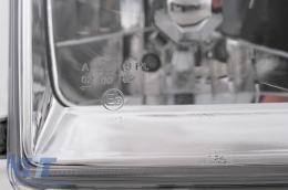 Provoleís gia Mercedes E Class W124 S124 C124 A124 01.1985-04.1993 Chrome H3 H4-image-6106586