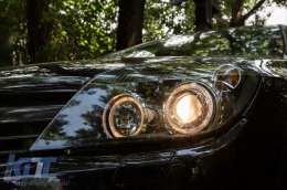 Provoleís gia Opel Astra H 03.2004-2009 Angel Eyes 2 Halo Zántes Mávro-image-6094030