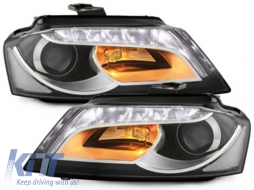 image-8-Provoleís LED DRL gia Audi A3 8P 8P1 8PA 09-13 Fóta iméras me ananeoméni emfánisi