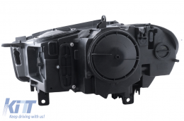 Provoleís LED DRL gia BMW X5 F15 2013-2018 Metatropí se schédio G05 Mávro-image-6112873