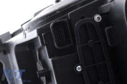 Provoleís LED DRL gia BMW X5 F15 2013-2018 Metatropí se schédio G05 Mávro-image-6112874