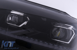 Provoleís LED DRL gia VW Transporter Caravelle Multivan T5.1 Facelift 2010-2015 Mávro-image-6114487