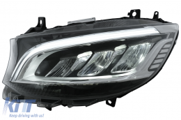 Provoleís LED gia Mercedes Sprinter W907 Alogónou 2019-2023 Mávroi Provoleís-image-6114481