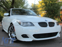 Proyectores luces para BMW E90 E91 E92 E93 E60 E61 Smoke M-Tech Bumper-image-6017309