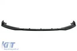 image-4-Przedni zderzak Add-On Spoiler Warga dla Audi A5 F5 2017-2019 Czarny błyszczący