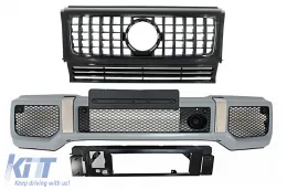 image-32-Przedni zderzak Krata dla Mercedes G W463 1989-2017 G65 GT-R Panamericana Look