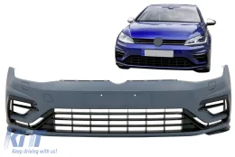 image-42-Przedni zderzak z LED DRL Dla VW Golf 7.5 2017-2020 R Look Spojler