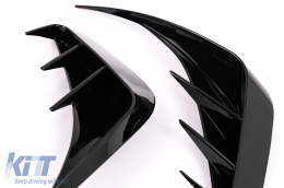 Ptervgia Píso Profulaktíras Plaϊná ptervgia Flics katállhla gia BMW Seirá 3 G20 G21 G28 M-Sport (2018-up) Piáno Mavro-image-6100596